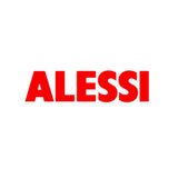 Alessi Logo, roter Markenschriftzug für Design-Küchenprodukte