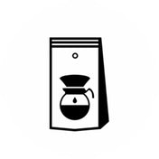 Icon: Kaffeetüte mit Filterkaffee-Kanne