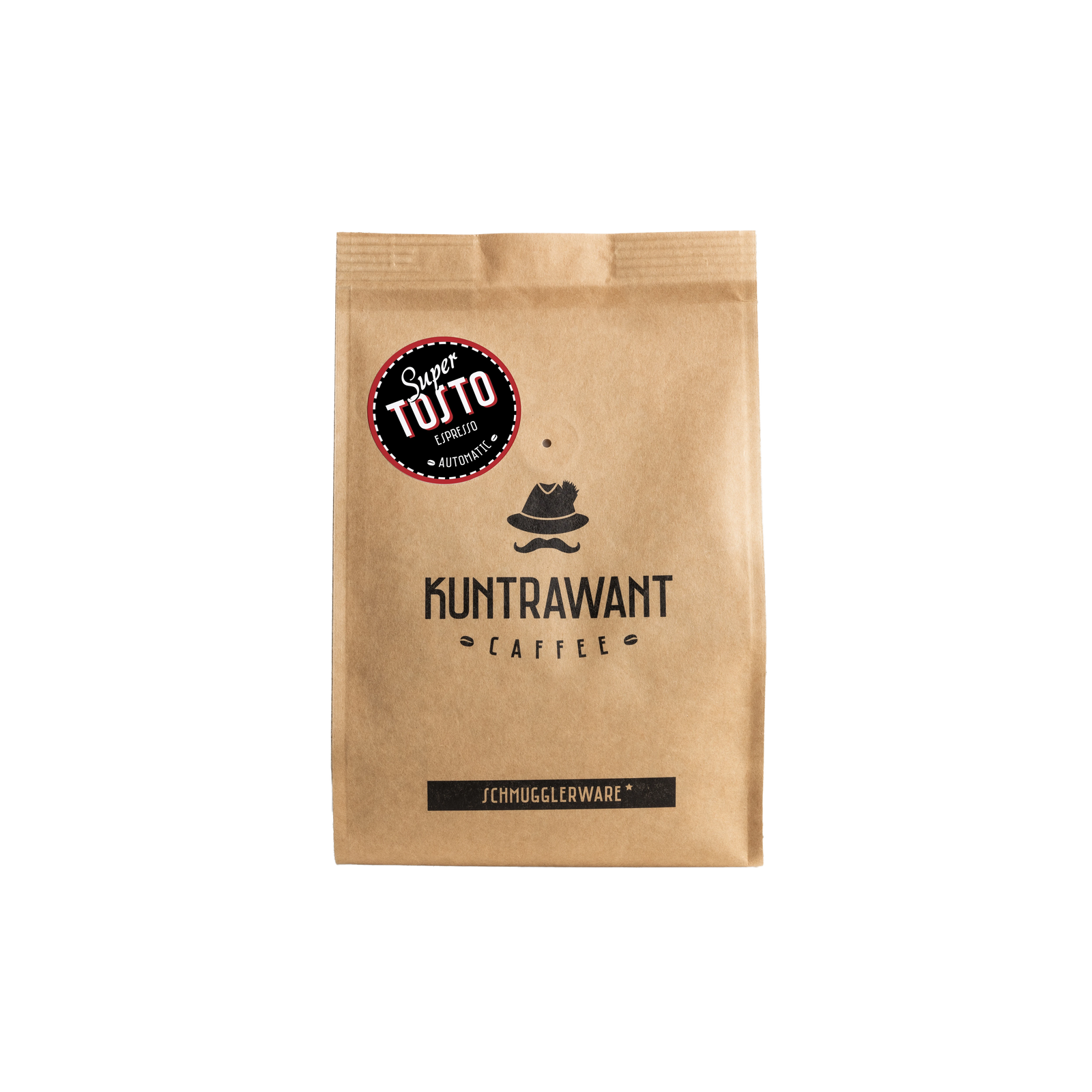 Super Tosto 50% Arabica 50% Robusta 400g Forderseite