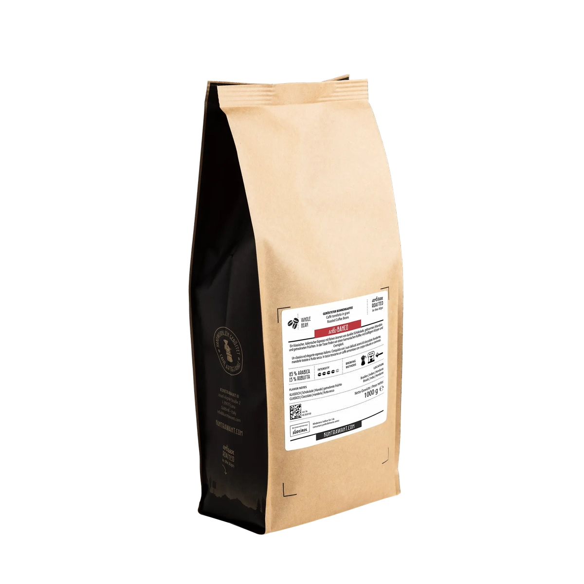 Sotto Banco 1000g Rückenetikett