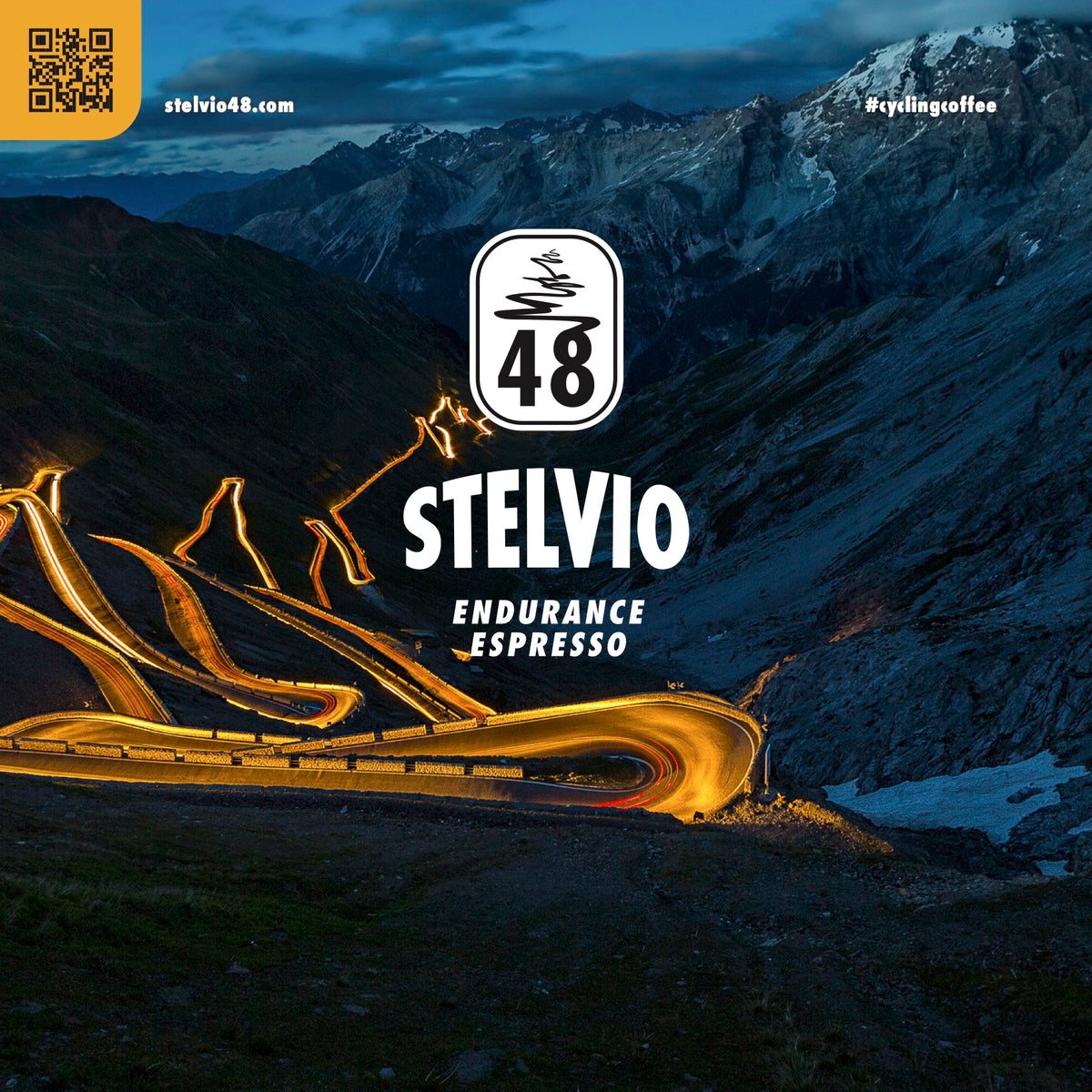 Poster Fotodruck Stelvio by night