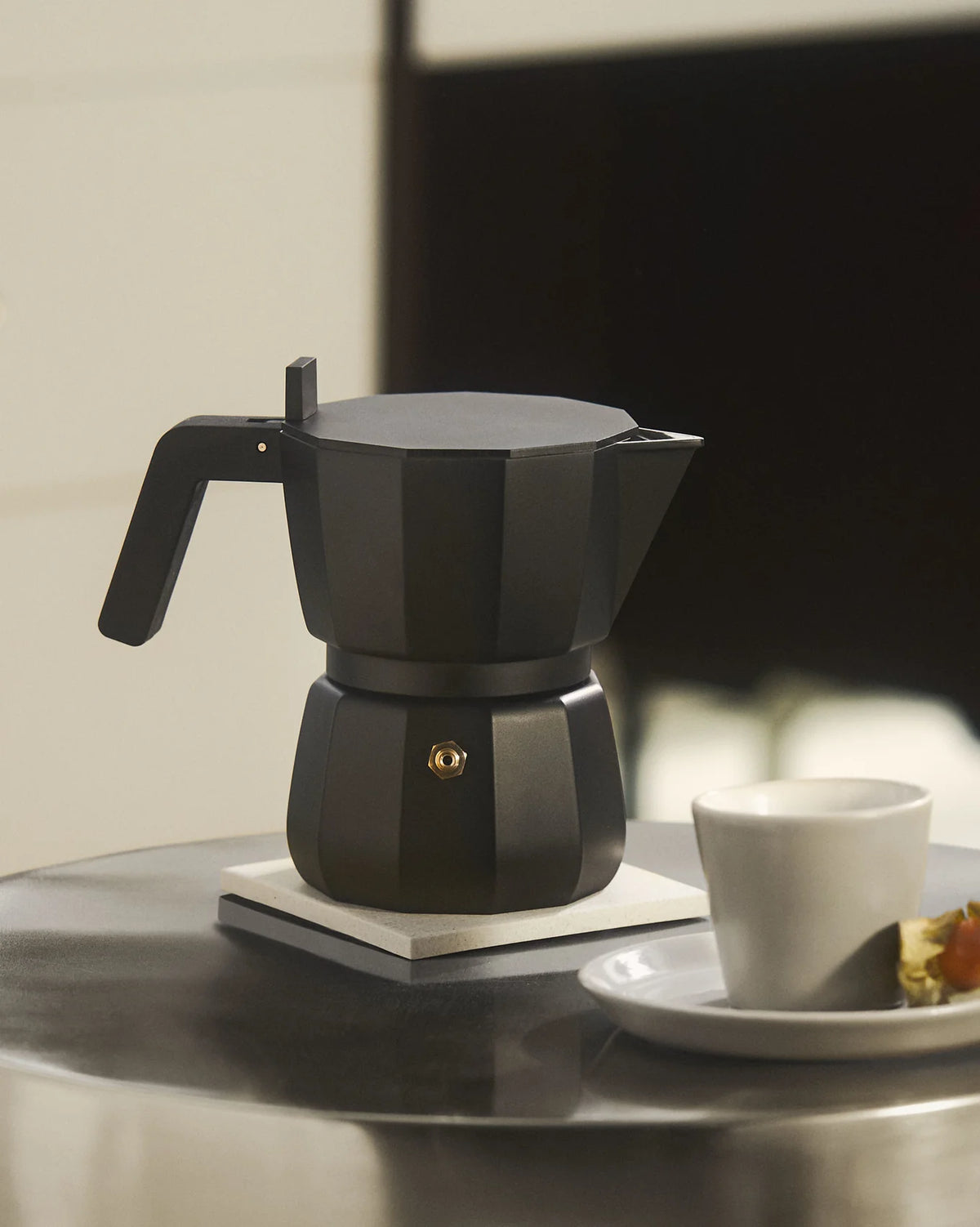 Alessi | Moka nera da 3 tazze 