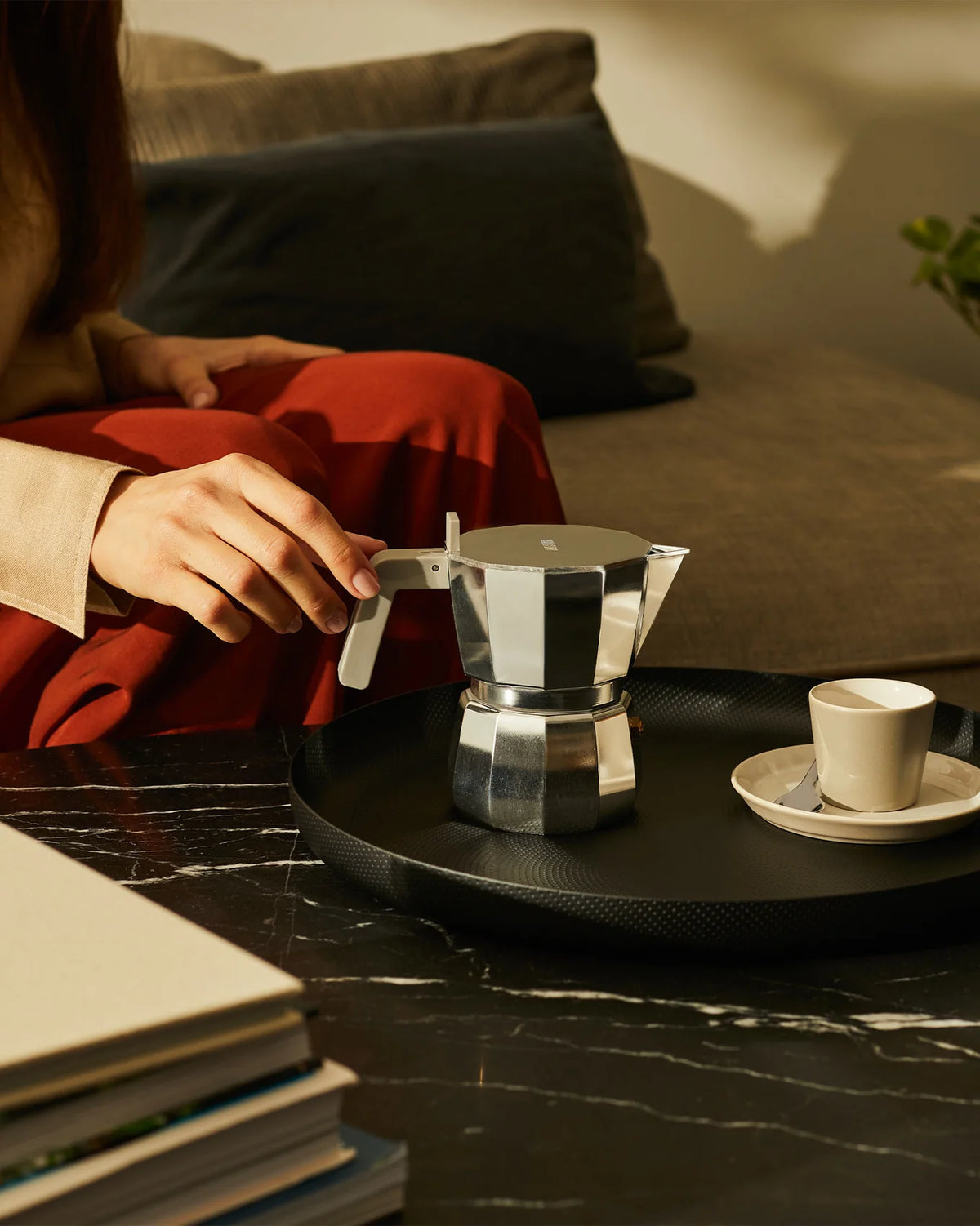 Alessi | Moka silver for 3 cups 