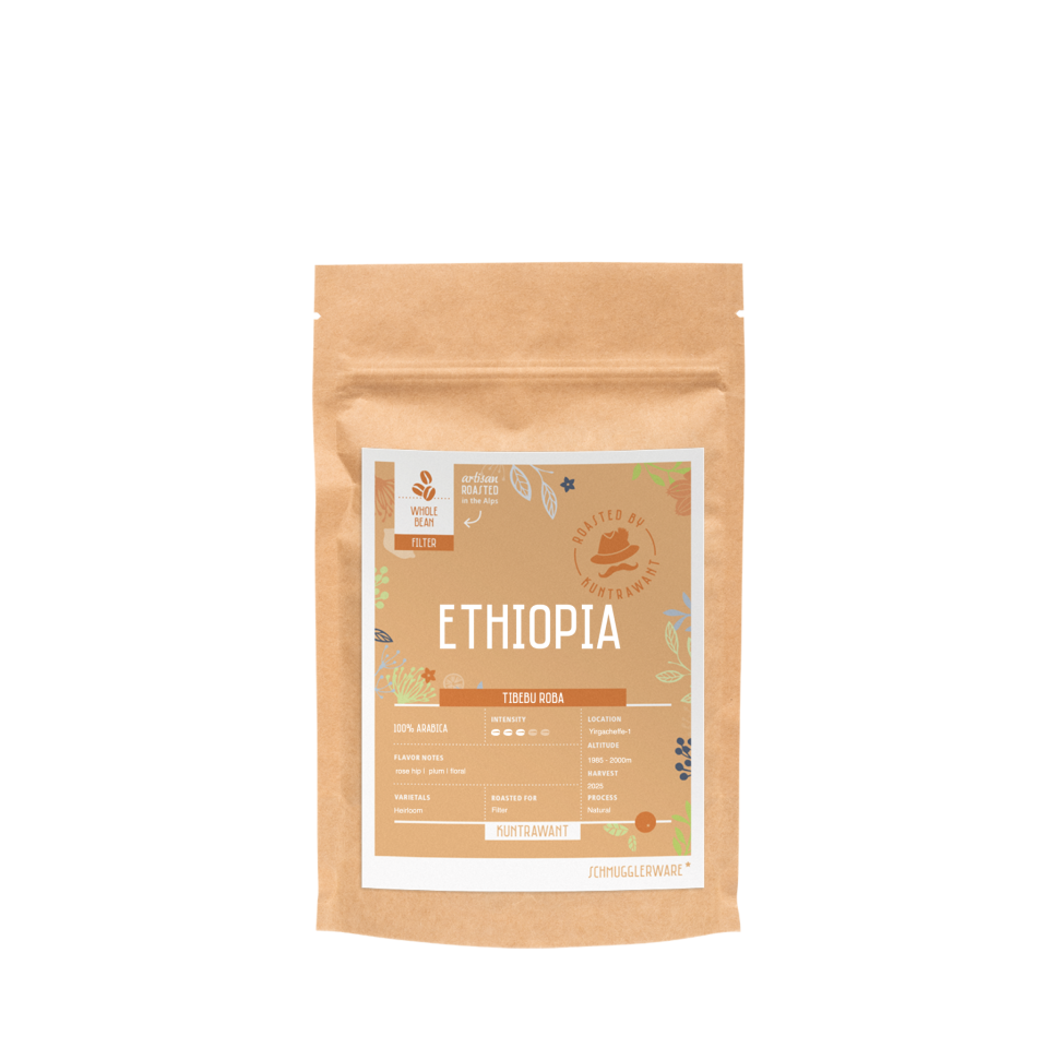 ETHIOPIA | Yirgacheffe-1 | Filterkaffee | Bohnen | 250g
