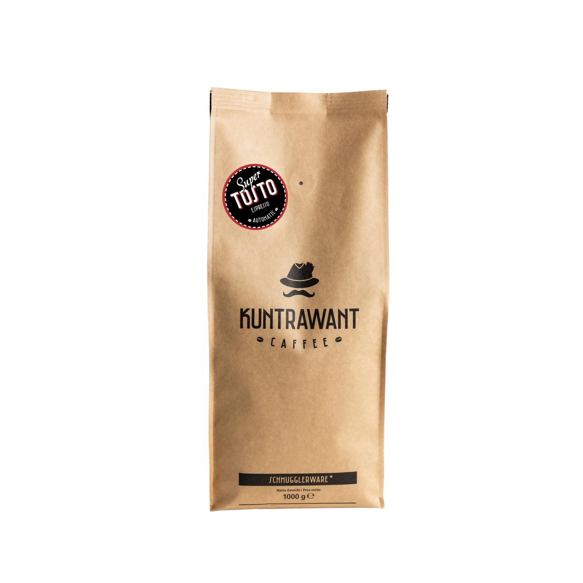 Super Tosto 50% Arabica 50% Robusta 1000g Forderseite