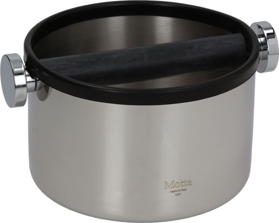 Motta | Stainless steel coffee grounds container, large